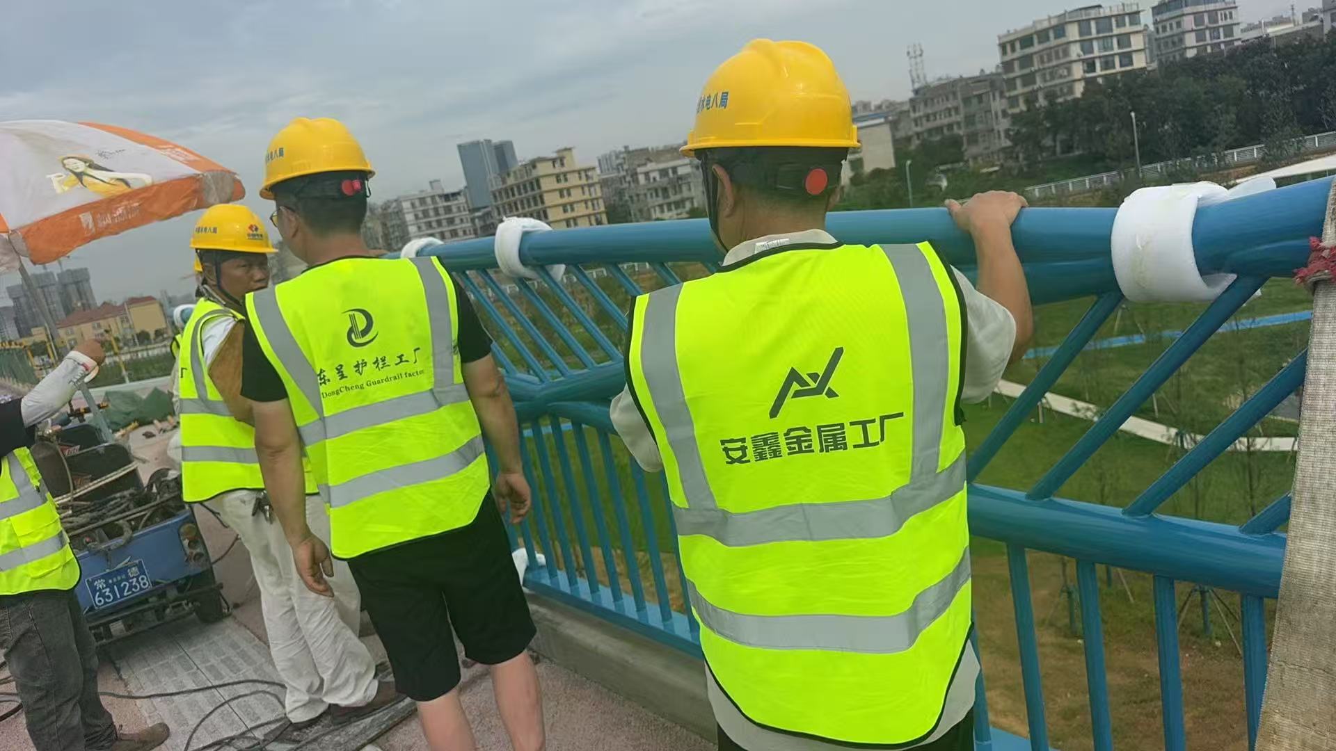 Projeto de guarda-corpo da ponte concluído com sucesso