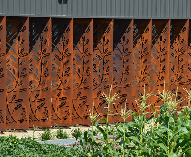 Qual é a expectativa de vida das telas de privacidade Corten Steel?