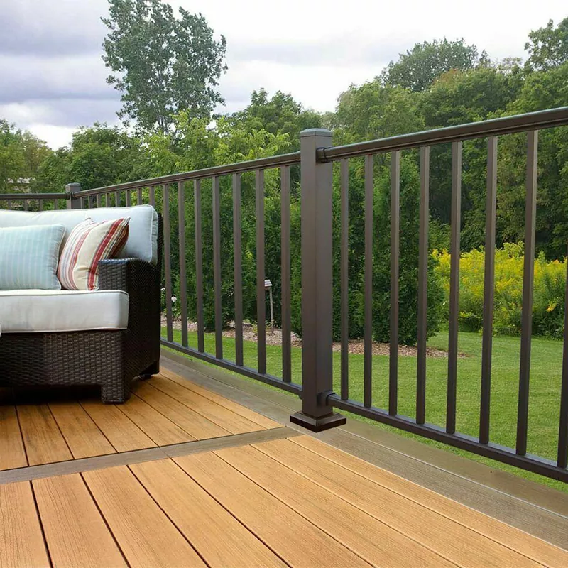 Corrimão de deck de alumínio